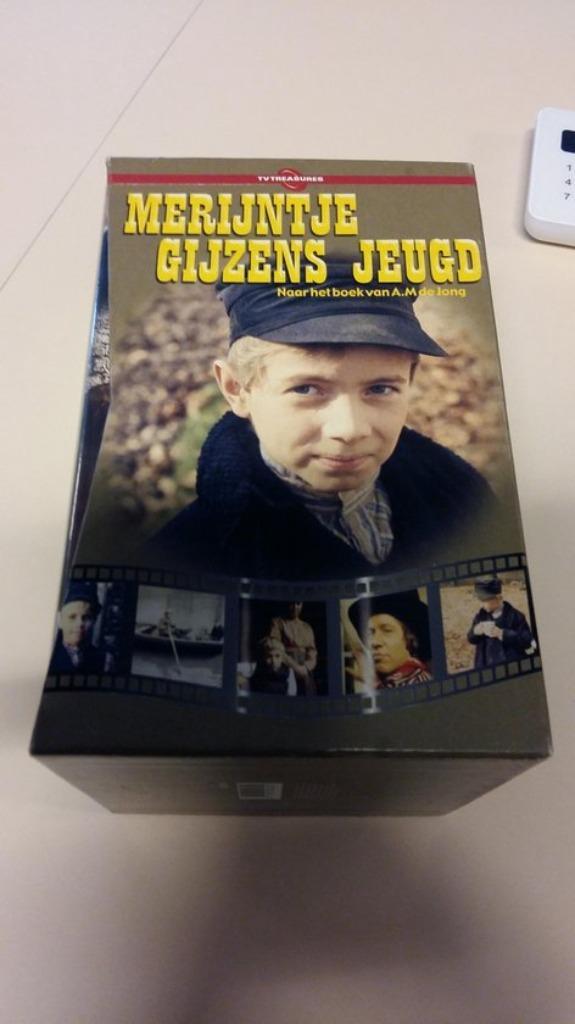 Merijntje gijzen - j. Ligthart/...E.a. 4VHS Nwst./Orig., Cd's en Dvd's, VHS | Film, Zo goed als nieuw, Alle leeftijden, Ophalen of Verzenden