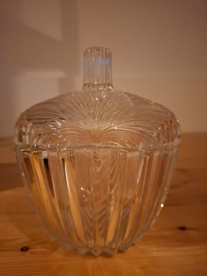 Vintage Kristallen Snoeppot, Antiek en Kunst, Antiek | Glas en Kristal, Ophalen