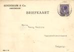 Sinderam + Co., Amsterdam - 11.1928 - briefkaart, Ophalen of Verzenden, Briefkaart