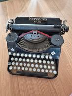 Vintage typemachine Mercedes Prima Zwart. Oude typemachine, Ophalen of Verzenden, Gebruikt