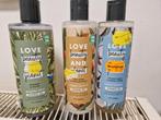 Shower gel 3 flessen nieuw  Love Beauty and planet vegan, Ophalen of Verzenden