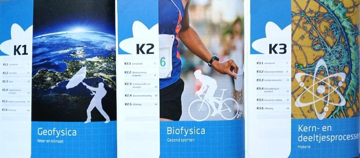 NEWTON VWO Natuurkunde bovenbouw 3x keuzekatern (zgan SET), Boeken, Schoolboeken, Zo goed als nieuw, Natuurkunde, VWO, Verzenden