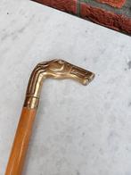 Wandelstok  met paarden hoofd en een drankje in te doen, Ophalen of Verzenden