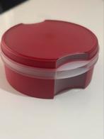 Tupperware koektrommel vensterdoos rood nieuw, Ophalen of Verzenden, Nieuw, Rood