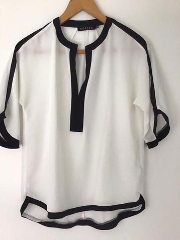 Te Koop: prachtige dames blouse, korte mouw, Costes, maat 34