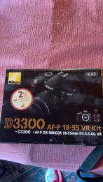 Nikon D3300 AF-P 18-55 VR Kit - Spiegelreflexcamera, Gebruikt, Spiegelreflex, Ophalen of Verzenden, Nikon