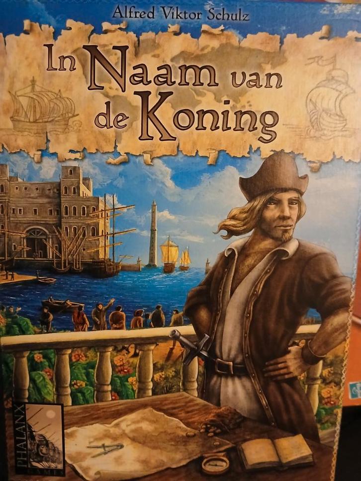 In Naam van de Koning - Bordspel, Hobby en Vrije tijd, Gezelschapsspellen | Bordspellen, Zo goed als nieuw, Drie of vier spelers