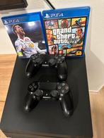 PS4 Pro 1TB + 2 Controllers + 2 Games, Spelcomputers en Games, Spelcomputers | Sony PlayStation 4, Met 2 controllers, Ophalen of Verzenden
