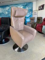 Prominent sta op stoel relax fauteuil gratis bezorging, Verzenden, Gebruikt, Leer