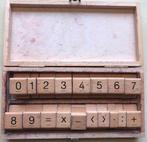 Cijferstempels met rekentekens?Nu in prijs verlaagd !,, Ophalen of Verzenden