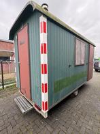 Te koop snelverkeer schaftwagen bouwkeet toilet en berging, Doe-het-zelf en Verbouw, Bouwketen en Schaftketen, Ophalen, Gebruikt