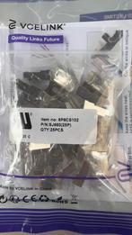25 stuks RJ45 coneectors, Ophalen of Verzenden, Nieuw, Minder dan 2 meter, Overige kabels