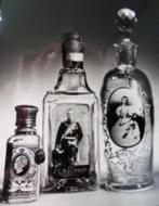 Gezocht Boldoot fles met leden koninklijk huis, Ophalen of Verzenden, Gebruikt, Parfumfles
