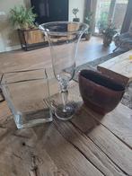 Vaas, Huis en Inrichting, Ophalen, Overige kleuren, Minder dan 50 cm, Glas