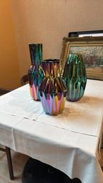 Pols Potten vasen set, Ophalen, Zo goed als nieuw, Glas, Minder dan 50 cm