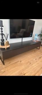 Matzwarte tv meubel, Ophalen, 150 tot 200 cm, Zo goed als nieuw, Minder dan 100 cm