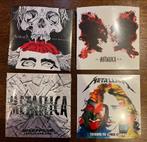 Metallica Vinyl club singles complete serie met t-shirt, Ophalen, Zo goed als nieuw