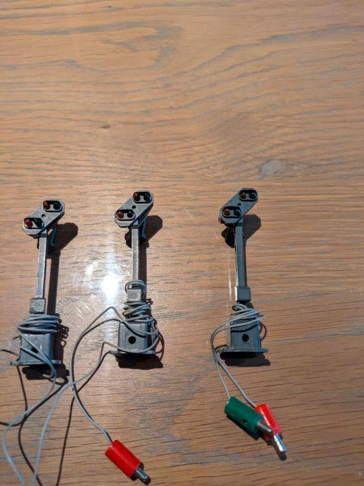 Märklin voorseinen 7187 (3 stuks), Hobby en Vrije tijd, Modeltreinen | H0, Gebruikt, Overige typen, Wisselstroom, Märklin, Analoog