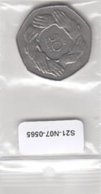 S21-N07-0565 United Kingdom 50 Pence VF 1973 KM918, Postzegels en Munten, Munten | Europa | Niet-Euromunten, Overige landen, Verzenden