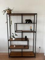 Open Wandkast Eikenhout 180 x 114 x 35, Ophalen, Eikenhout, Zo goed als nieuw, Minder dan 150 cm