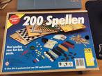 200 spellen doos houten kist, zo goed als nieuw, Hobby en Vrije tijd, Gezelschapsspellen | Bordspellen, Ophalen of Verzenden, Zo goed als nieuw