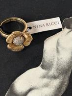 Nina Ricci Bloem Ring, Ophalen of Verzenden, Nieuw, Goud, Dame