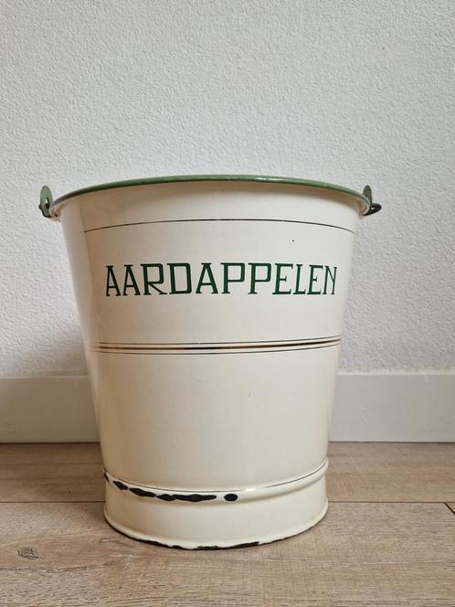 emaille aardappelen emmer, Antiek en Kunst, Antiek | Emaille, Ophalen of Verzenden