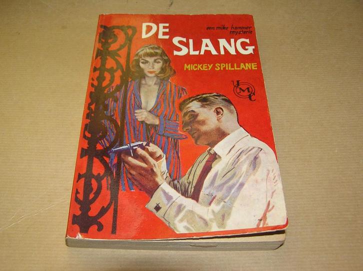 De slang- Mickey Spillane, Boeken, Detectives, Gelezen, Ophalen of Verzenden