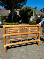 Prachtig hoofdbord bamboe uit Bali, Ophalen, Overige materialen, Gebruikt, Tweepersoons