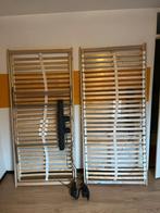 Sultan Landön IKEA elektrische lattenbodem 2x met motor, Ophalen, 90 cm, Tweepersoons, Zo goed als nieuw