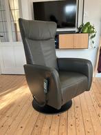 Prominent sta op stoel ACCU electrische relax draai leder, Leer, Ophalen of Verzenden, Zo goed als nieuw, Modern