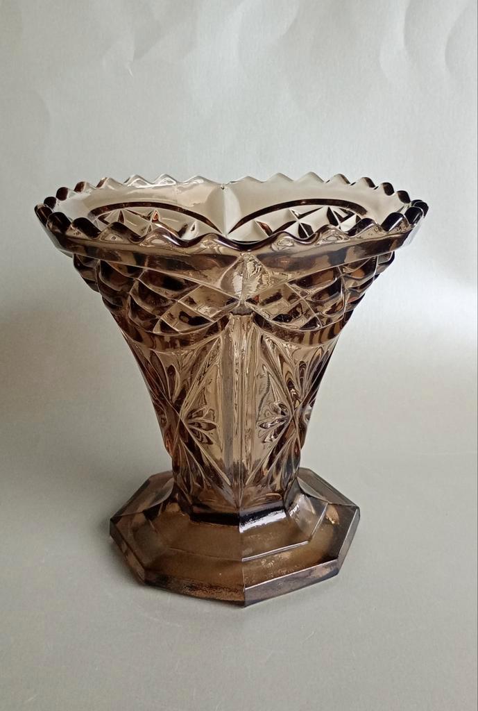 Art Deco vaas, Antiek en Kunst, Antiek | Glas en Kristal, Ophalen of Verzenden