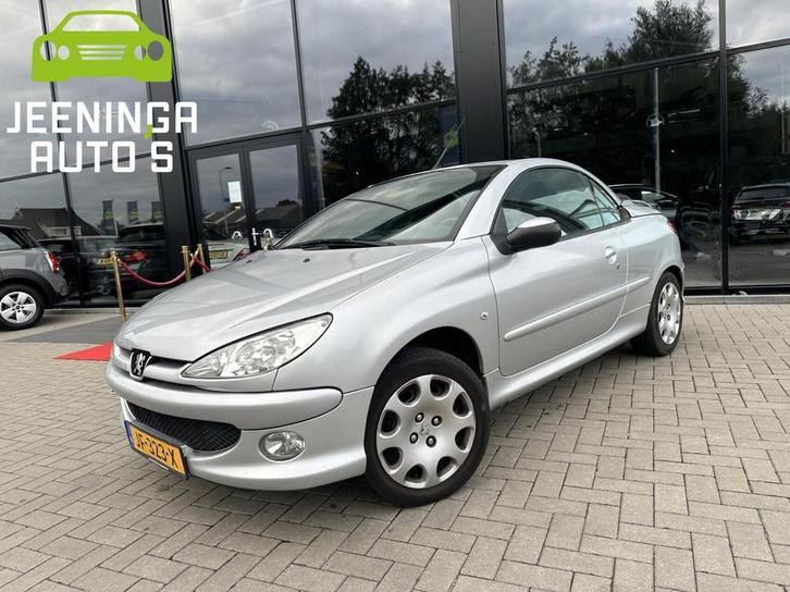 Peugeot 206 CC 1.6-16V, Auto's, Peugeot, Bedrijf, Te koop, ABS, Airbags, Alarm, Boordcomputer, Elektrische buitenspiegels, Elektrische ramen