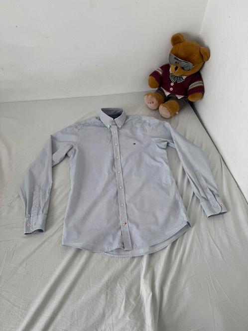 Mooi Tommy Hilfiger overhemd, Kleding | Heren, Overhemden, Zo goed als nieuw, Halswijdte 38 (S) of kleiner, Wit, Ophalen of Verzenden