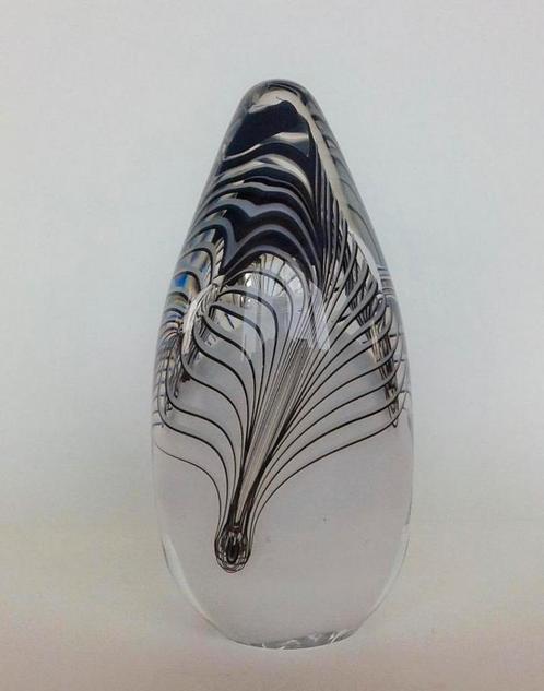 Glasobject Adam Jablonski Gesigneerd kristal handgeblazen, Antiek en Kunst, Antiek | Glas en Kristal, Ophalen of Verzenden