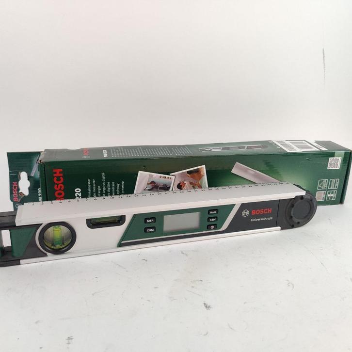 Bosch PAM 220 Hoekmeter || nu voor maar € 44.99, Doe-het-zelf en Verbouw, Meetapparatuur, Nieuw, Multimeter, Ophalen of Verzenden