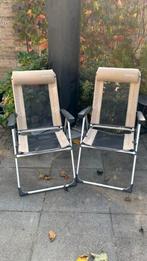 2x Quechua Campingstoel Inklapbaar, Caravans en Kamperen, Kampeermeubelen, Ophalen, Gebruikt