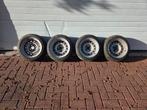 Nette set verbreed staal 13 inch 4x100 175/50 R13, Auto-onderdelen, Banden en Velgen, Ophalen, Gebruikt, 13 inch, 175 mm