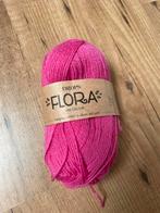 Drops Flora fuchsia roze, Hobby en Vrije tijd, Breien en Haken, Nieuw, Breien of Haken, Wol of Garen, Ophalen of Verzenden