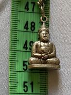 Zilveren bedel kettinghanger boeddha voor bedelarmband, Overige merken, Ophalen of Verzenden, Zo goed als nieuw, 4 bedels of meer