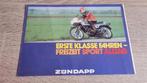 Zundapp Folder Erste klasse Fahren - Freizeit  Sport Alltag, Verzenden, Gebruikt