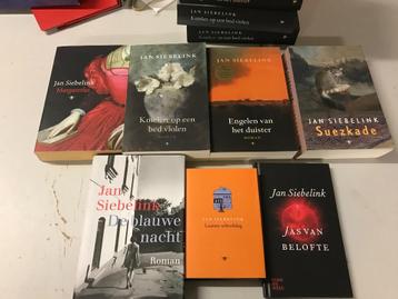T.K. nog 15 boeken van Jan Siebelink zie actuele lijst beschikbaar voor biedingen