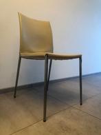 6 design luxe eetkamerstoelen, Huis en Inrichting, Stoelen, Ophalen, Gebruikt, Overige kleuren, Leer