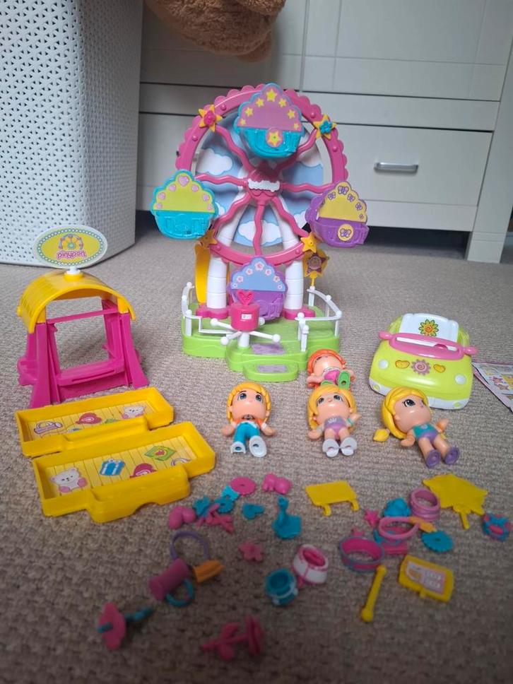 Pinypon reuzenrad met kassa, Kinderen en Baby's, Speelgoed | Poppenhuizen, Poppenhuis, Ophalen of Verzenden
