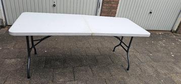 Rechthoekige klaptafel - Lifetime 183 x 76 cm - opvouwbaar beschikbaar voor biedingen