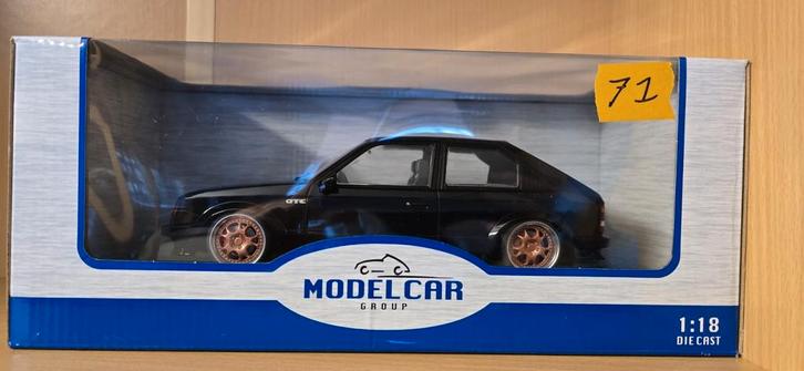 Opel Kadett D GTE Verbouwd (71), Hobby en Vrije tijd, Modelauto's | 1:18, Nieuw, Overige merken, Ophalen of Verzenden