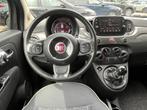 Fiat 500 C 0.9 TwinAir Turbo Lounge 80PK Cabriolet,Airco,Cru, Stof, Gebruikt, Euro 6, Cabriolet
