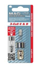 Ombouwset MagLite 3-Cell C & D Xenon, Mag-Lite, Nieuw, Ophalen of Verzenden, Batterij
