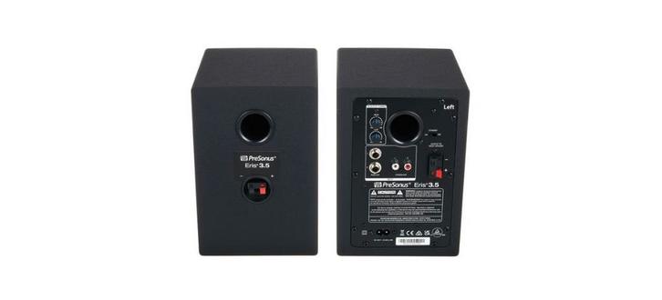 PreSonus Studio Set - AudioBox & Eris 3.5, Audio, Tv en Foto, Luidsprekers, Zo goed als nieuw, Front, Rear of Stereo speakers