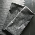 2 lappen strijk vlieseline, antraciet, 2* 100 x 90 cm., Ophalen of Verzenden, Nieuw, Overige typen